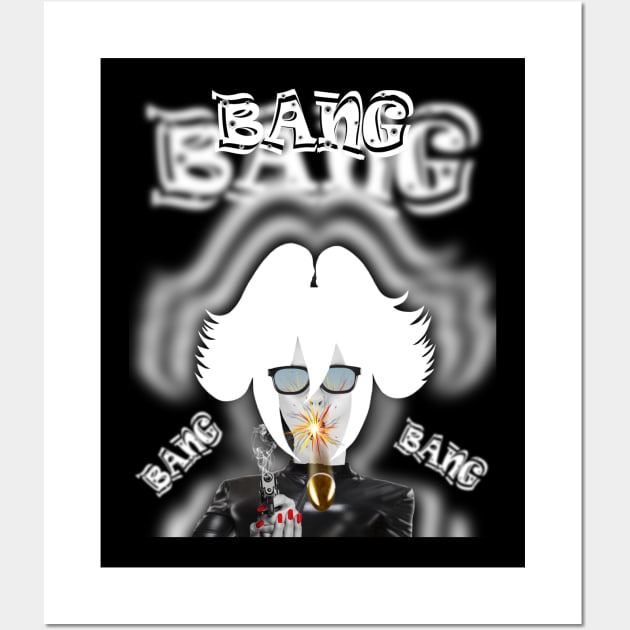 BANG BANG BANG BANG #2 Wall Art by SiSuSiSu